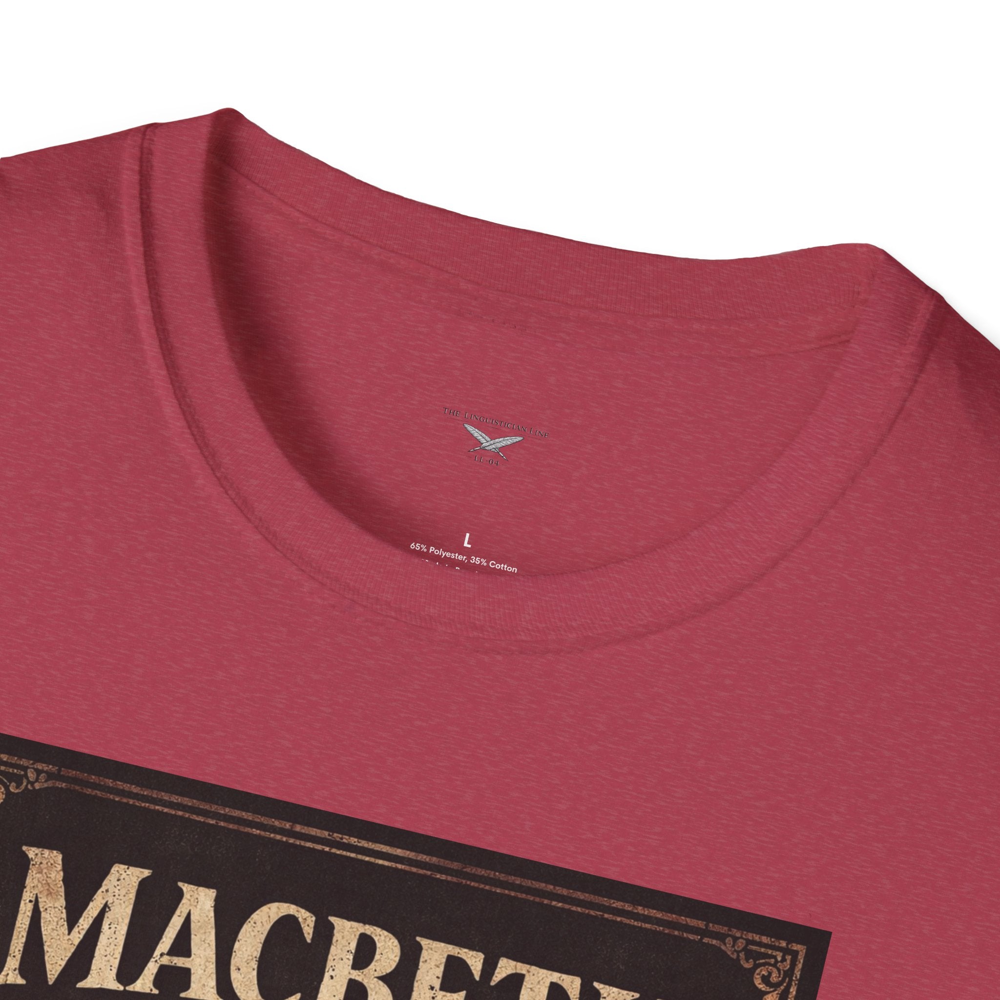 Macbeth Rug & Carpet Restoration T-Shirt — Vintage Literary Humor Tee