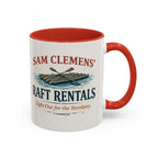 Sam Clemens' Raft Rental Mug