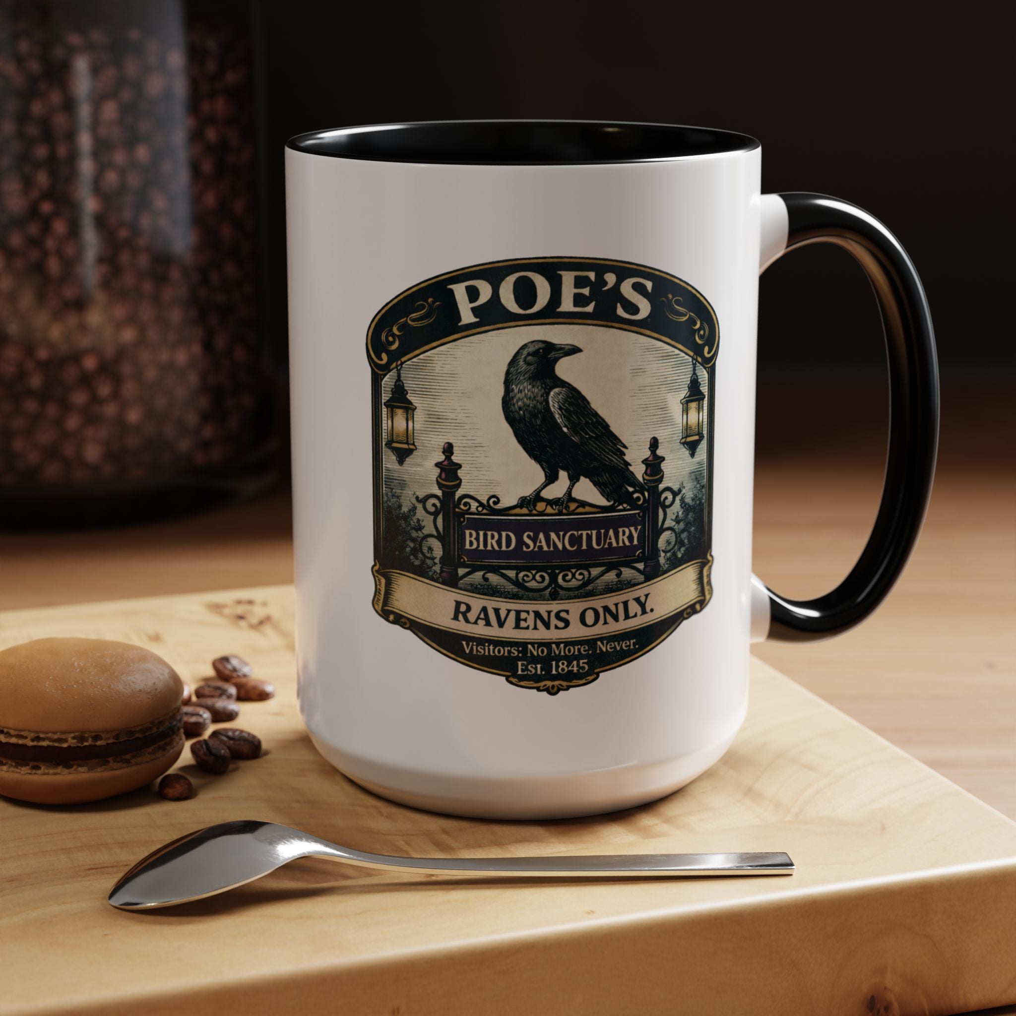 Poe's Raven Sanctuary Mug