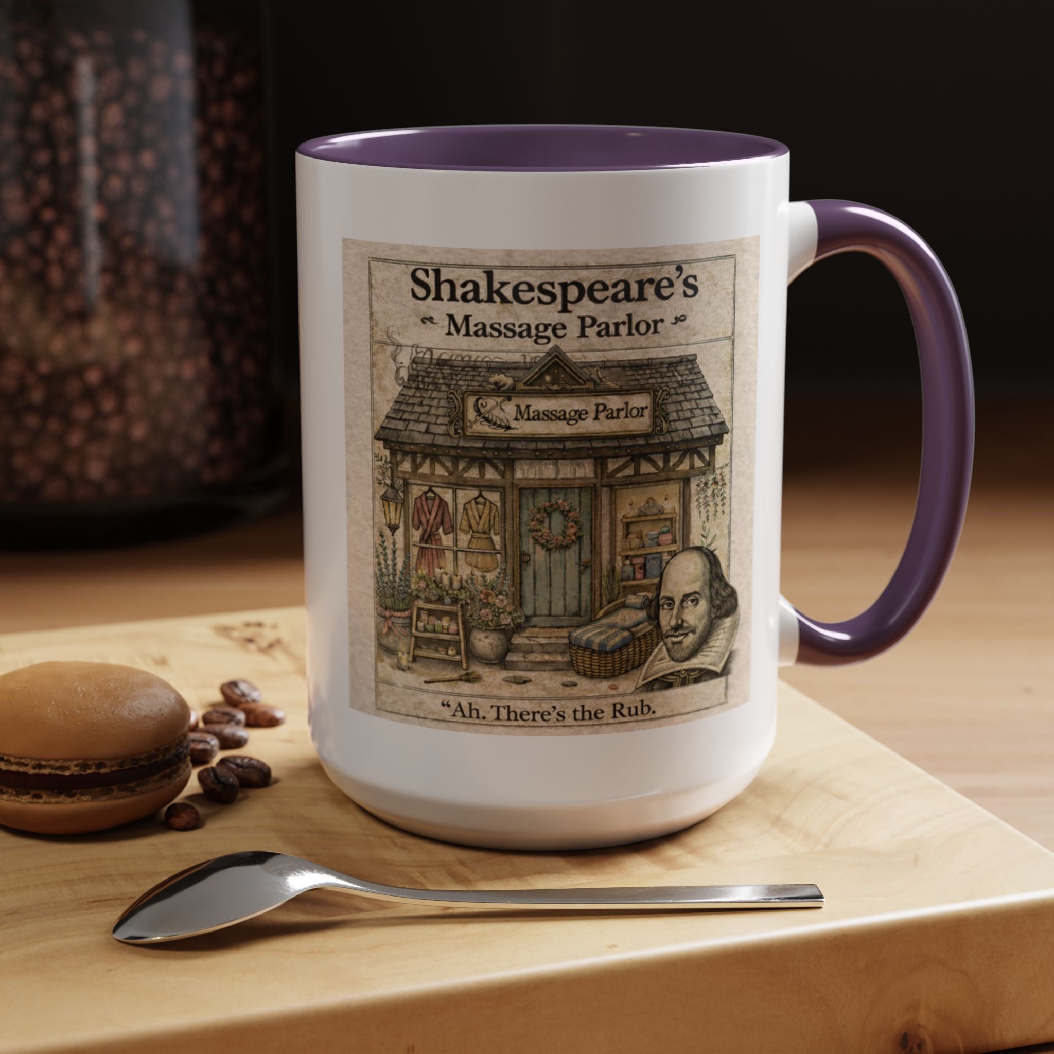 Shakespeare's Massage Parlor Mug