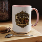 Contessa Craft Room Coffee Mug — "Craft Room Contessa: Mistress of Materials" Accent Mug