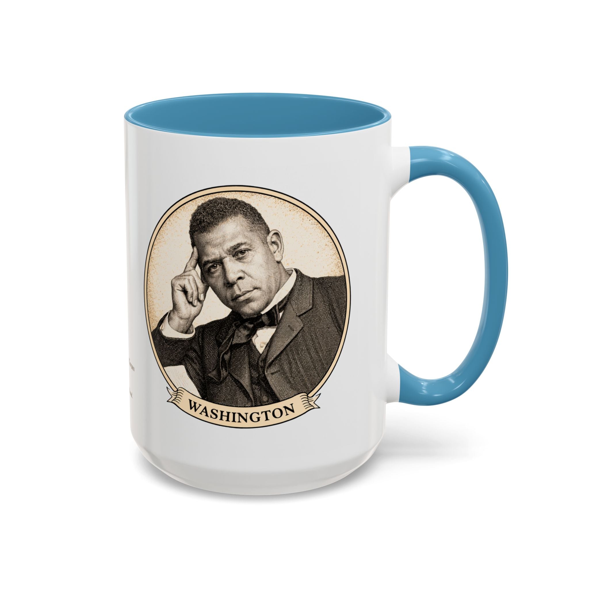 Washington -- The Thinker & Booker -- Ceramic Mug