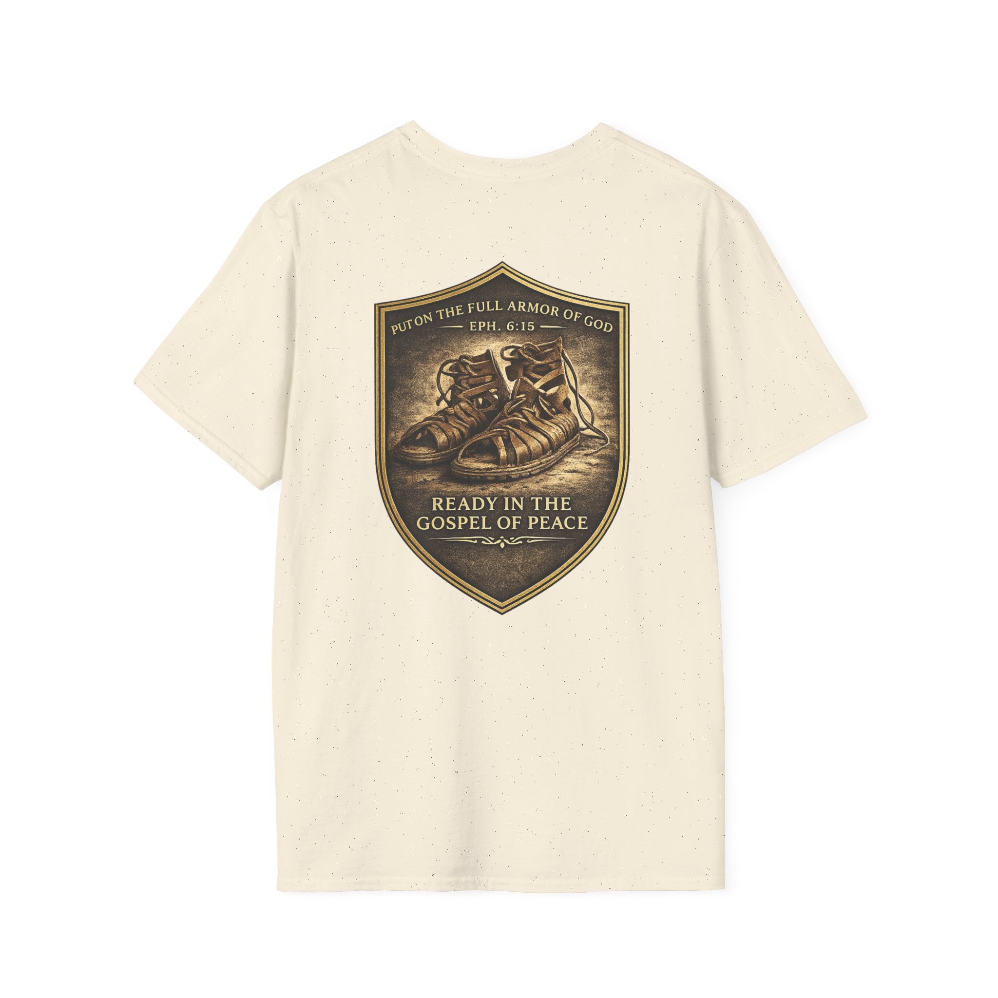 The Armor — Ephesians 6:15 Tee   In Plain Clothes | Softstyle Shirt