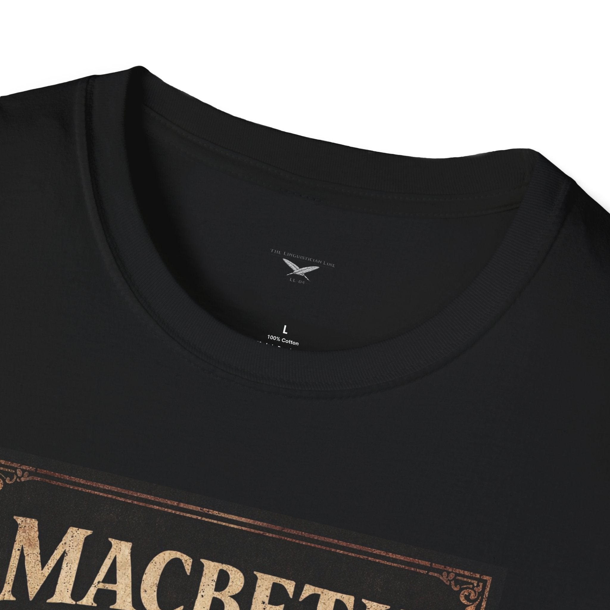 Macbeth Rug & Carpet Restoration T-Shirt — Vintage Literary Humor Tee
