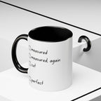 Lady of the Quilt Accent Coffee Mug — 'Legacy in Every Stitch' Quilting Gift