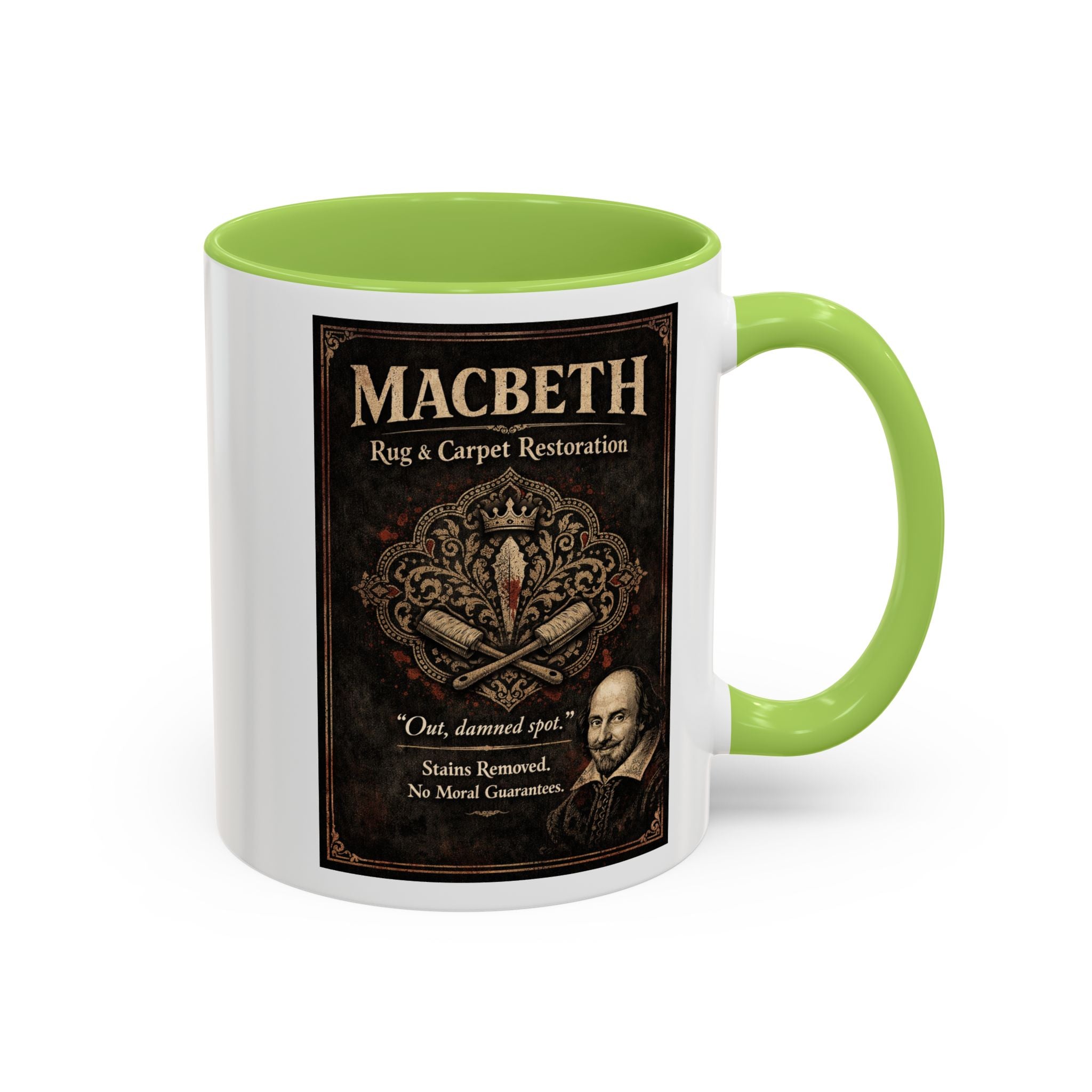 Macbeth Rug & Carpet Restoration Mug