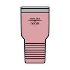 Matt 28:6, 'IYKYK'.  Christian Travel Cup, 30oz Insulated Tumbler —