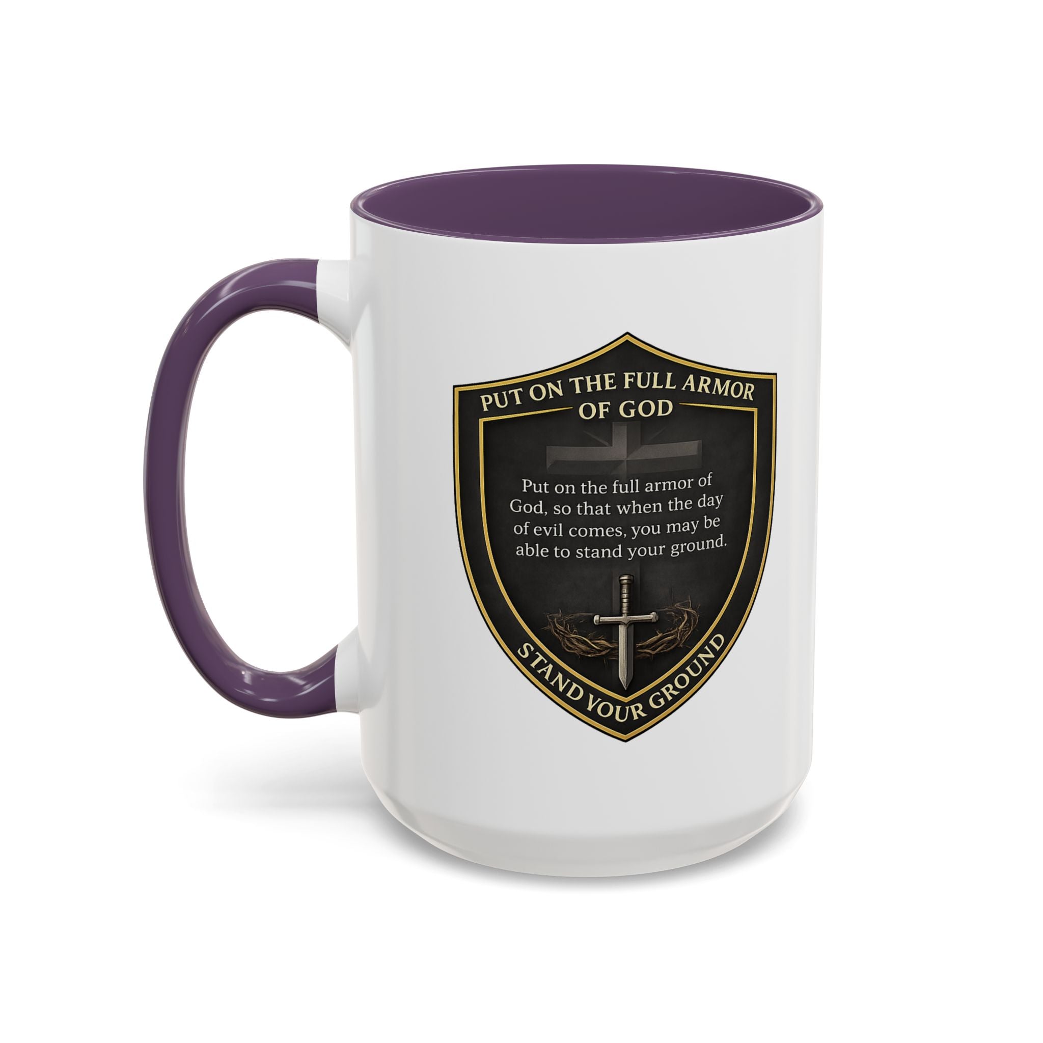 Ephesians 6:13 Coffee Mug — The Foundation Collection (15 oz)
