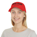 Faith > Fear — Psalm 56:3 — Embroidered Cap | The Foundation Collection (Light Colors)