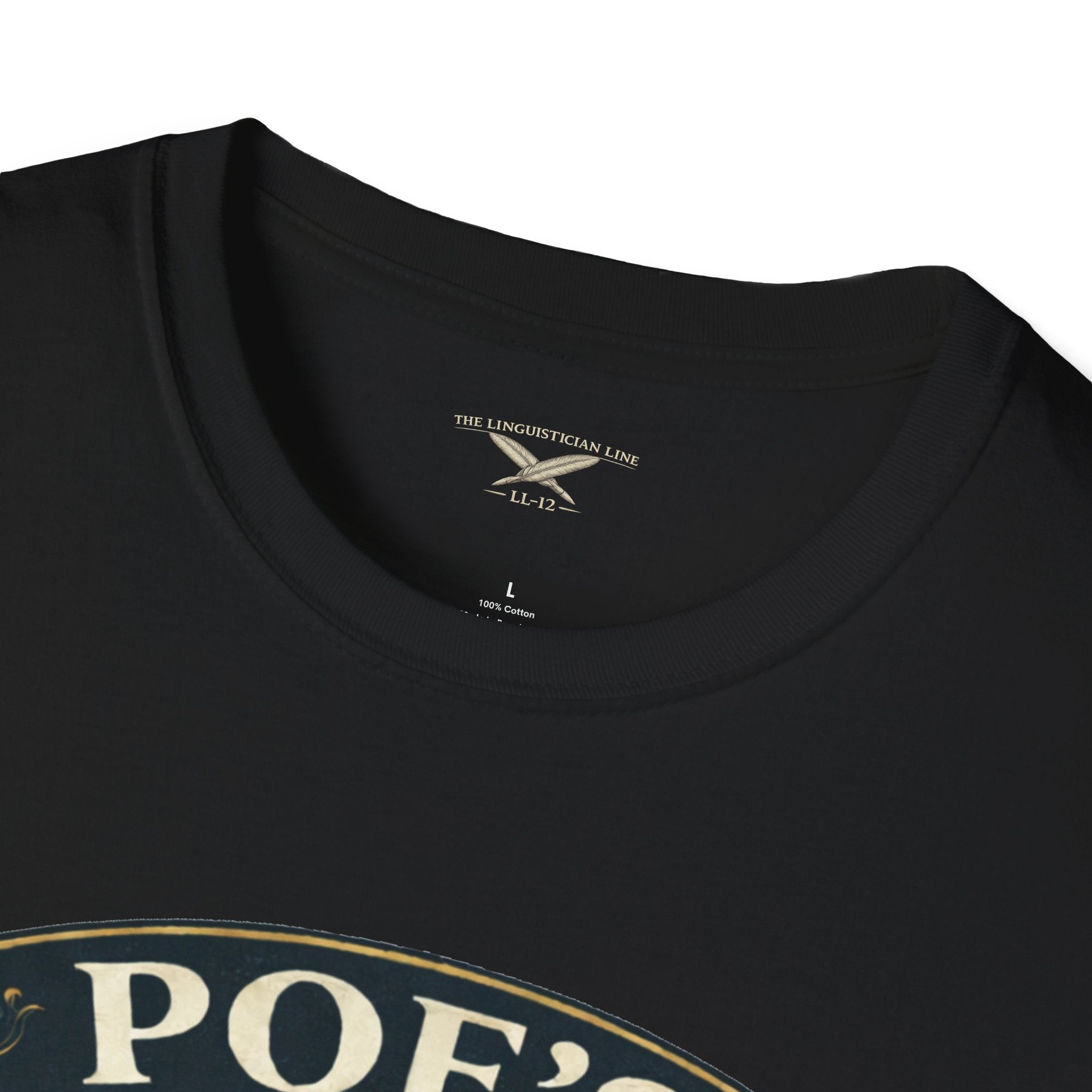 Poe’s Bird Sanctuary T-Shirt – Vintage Literary Humor Tee