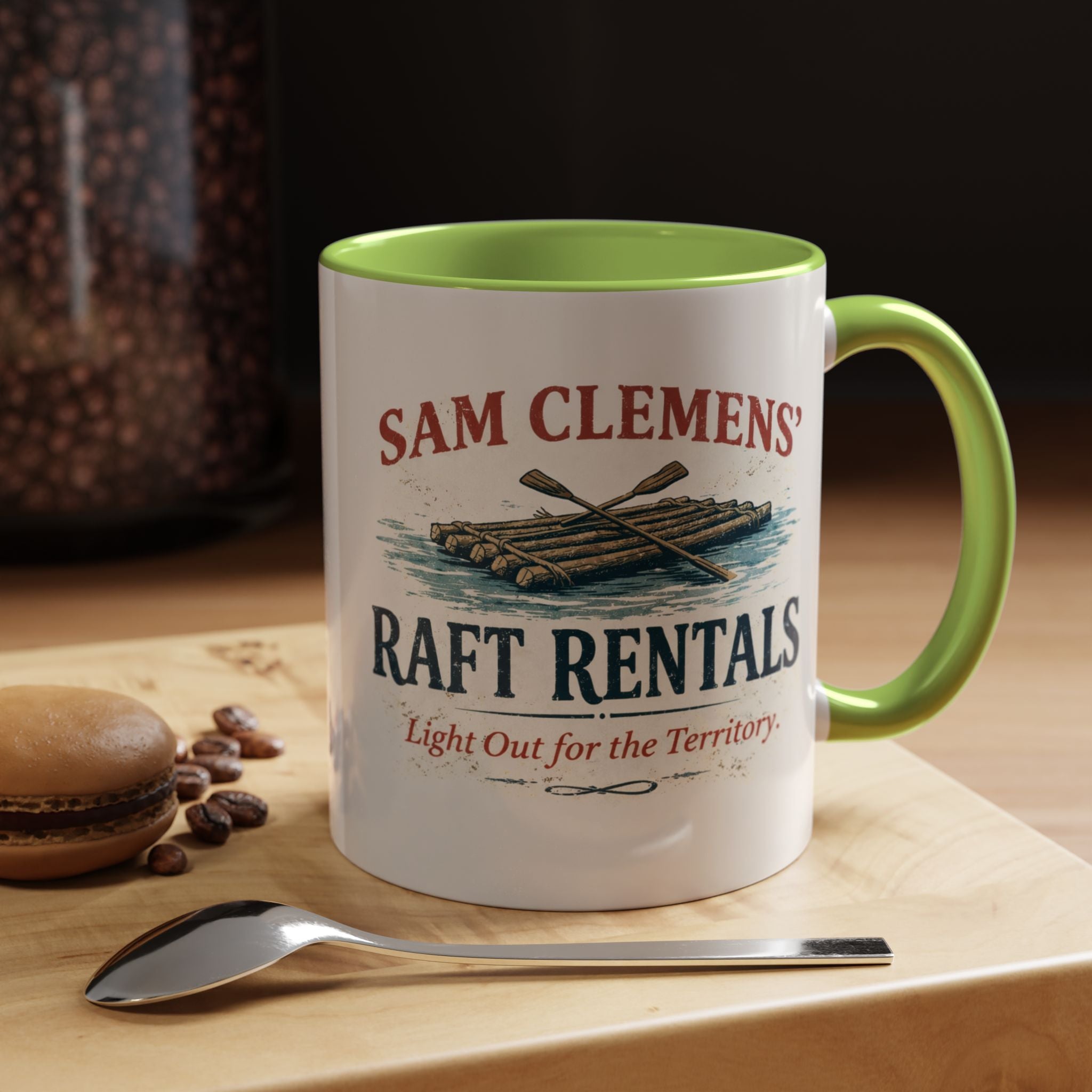 Sam Clemens' Raft Rental Mug