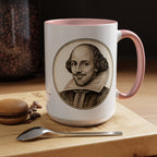 Shakespeare -- The Bard & Ol Bill -- Ceramic Mug