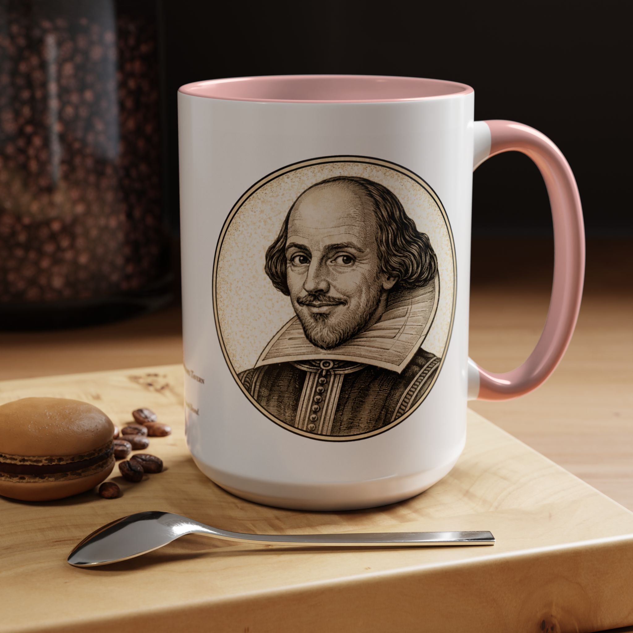 Shakespeare -- The Bard & Ol Bill -- Ceramic Mug