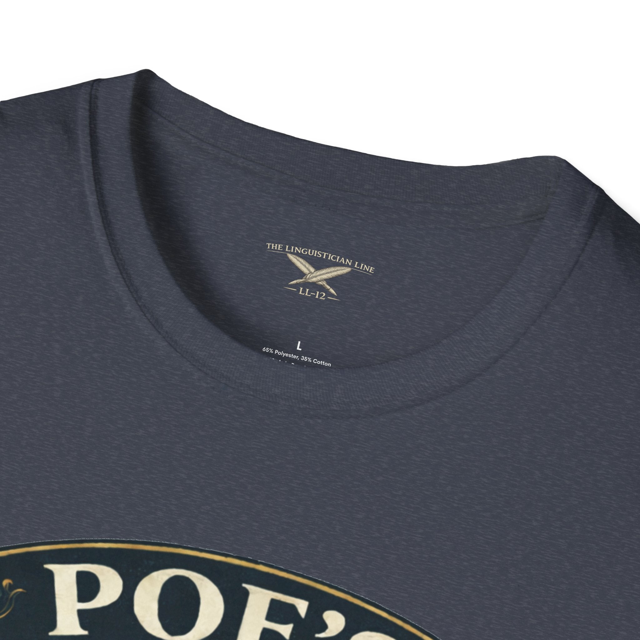 Poe’s Bird Sanctuary T-Shirt – Vintage Literary Humor Tee