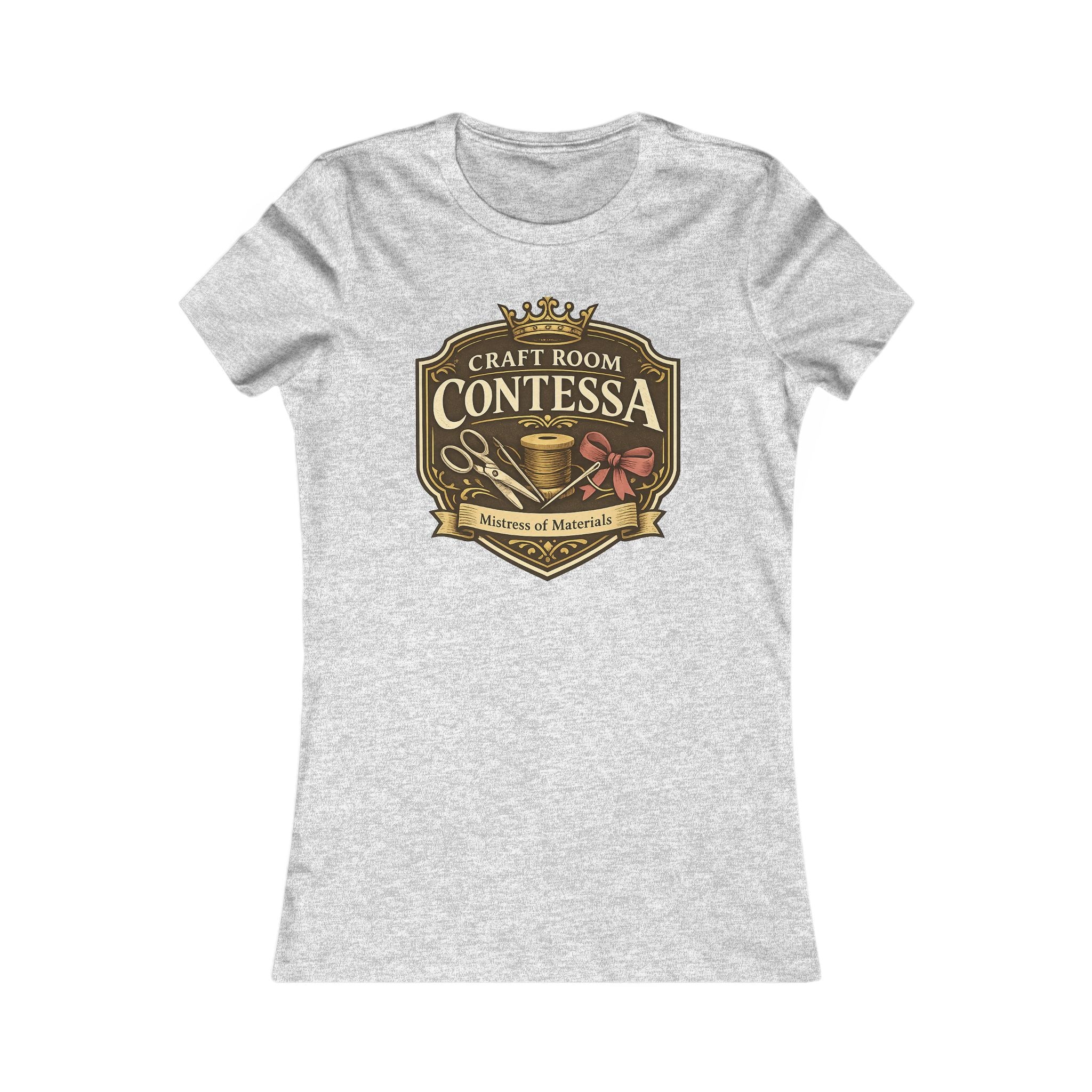 Contessa Craft Room Women's Tee — "It Was on Sale" Back Print