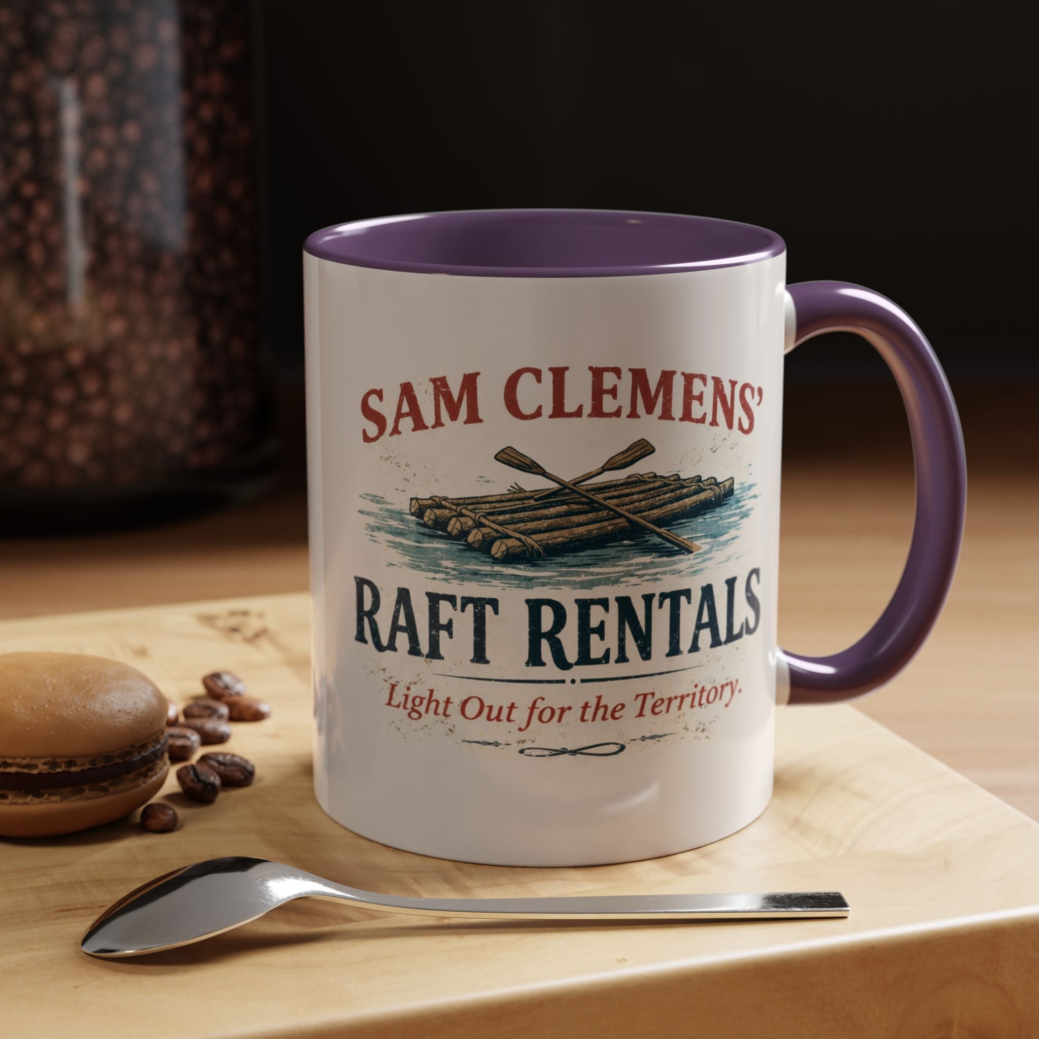 Sam Clemens' Raft Rental Mug