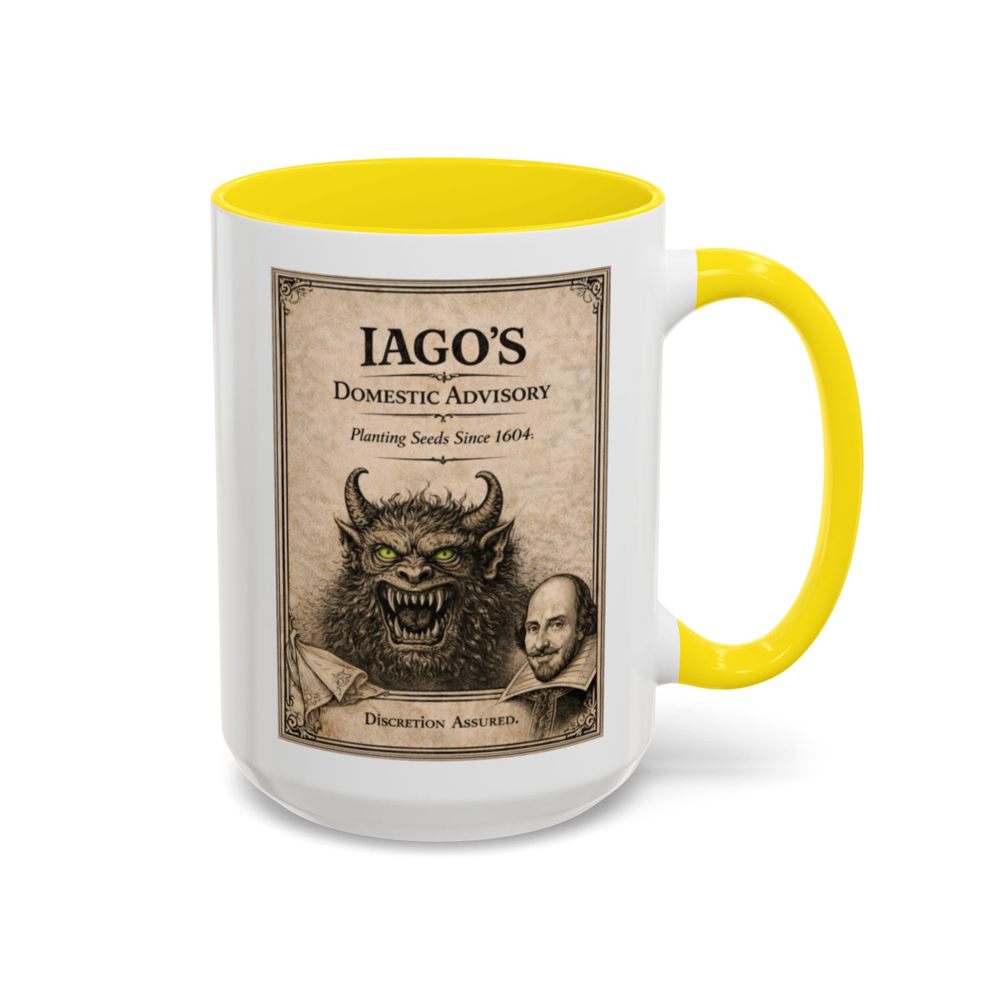 Iago’s Domestic Advisory Coffee Mug