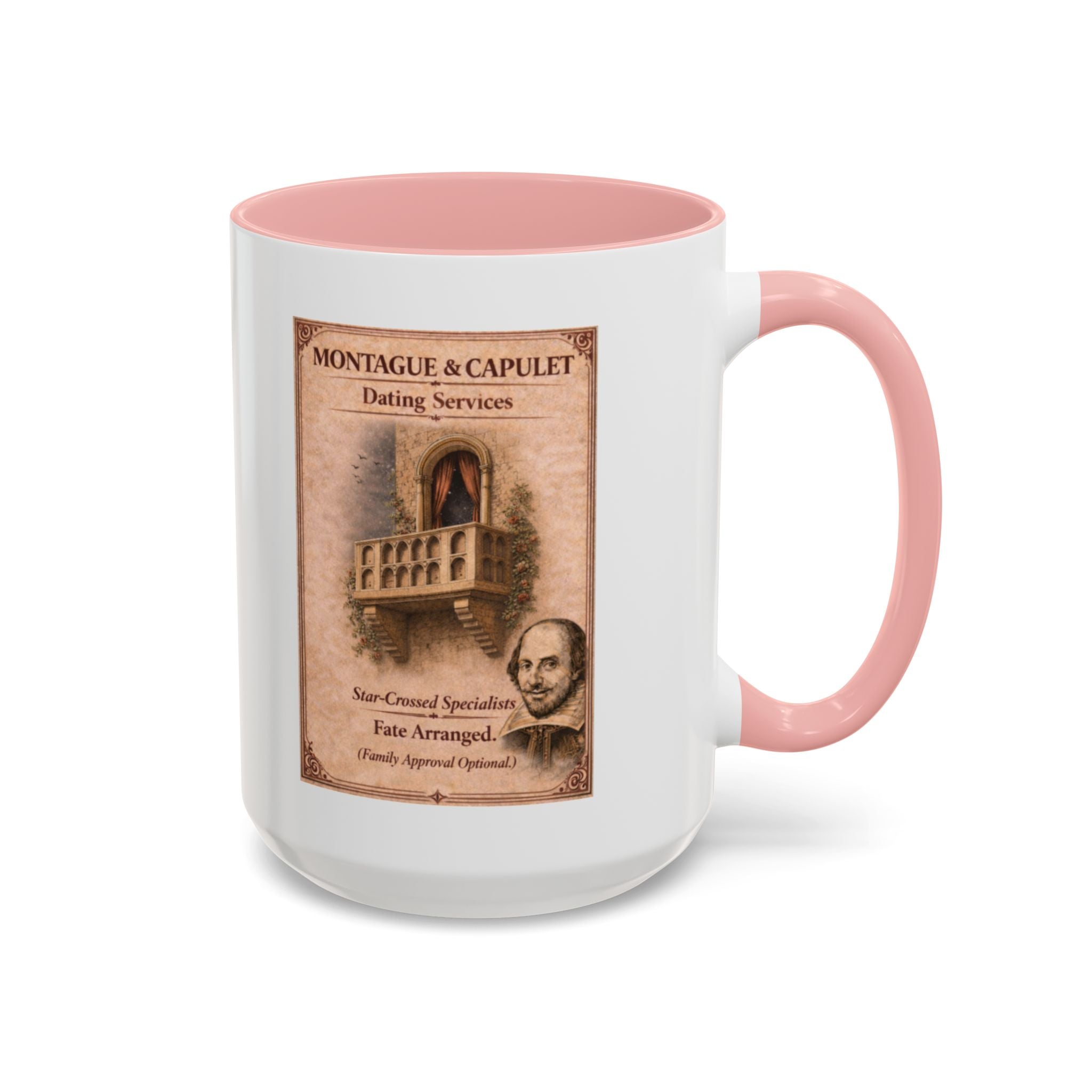 Montague & Capulet Dating Services Mug