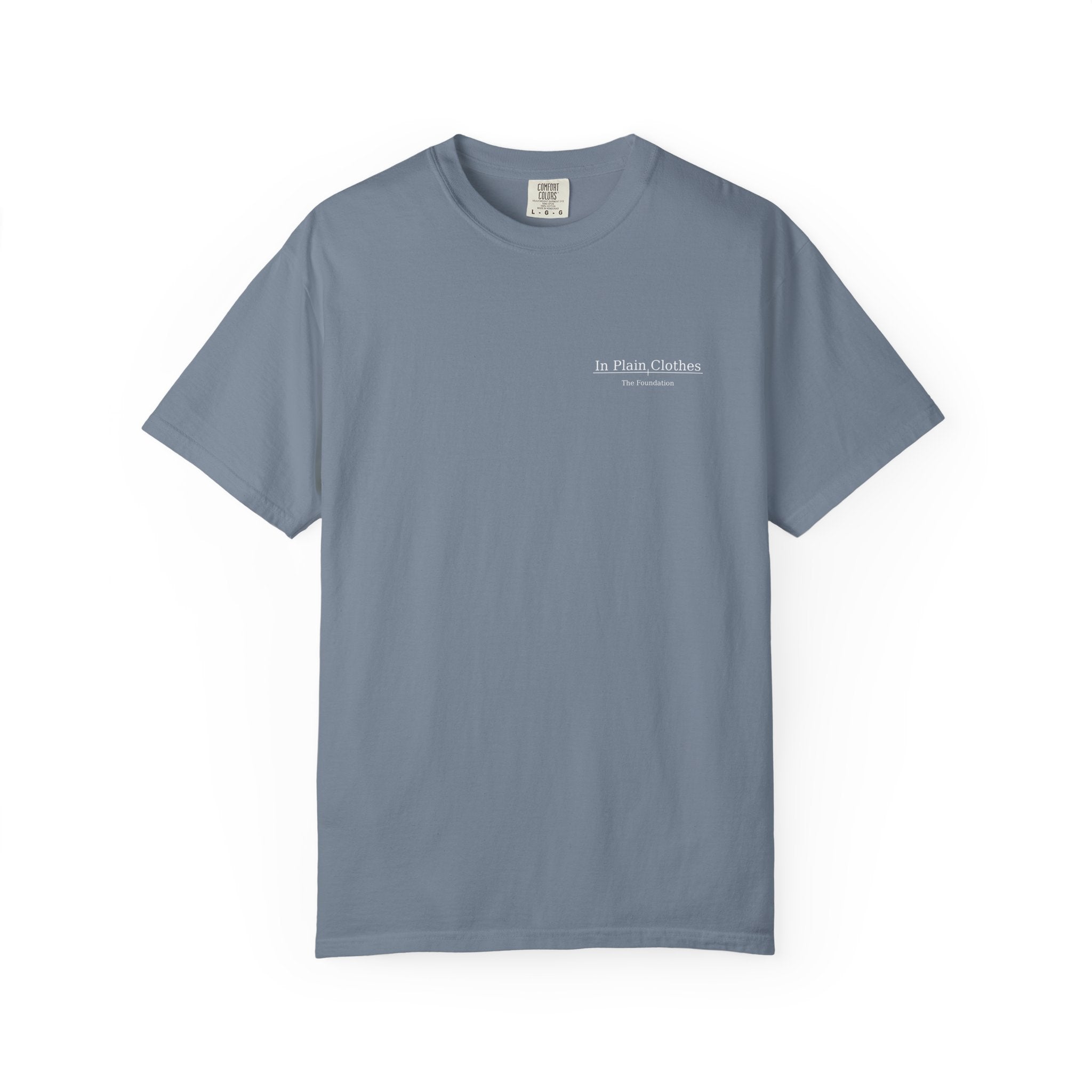 In Plain Clothes — Faith > Fear Comfort Colors Tee (Psalm 56)