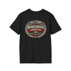 All-Time Quarterback Emeritus T-Shirt — Backyard Division Football Tee
