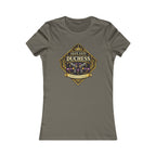 Duchess Skull Floral Graphic Tee — 'Glue Gun Duchess' Women's Shirt