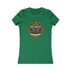 Duchess Skull Floral Graphic Tee — 'Glue Gun Duchess' Women's Shirt
