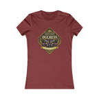 Duchess Skull Floral Graphic Tee — 'Glue Gun Duchess' Women's Shirt