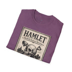 Hamlet Skull & Sexton Services T-Shirt — Vintage Literary Humor Tee