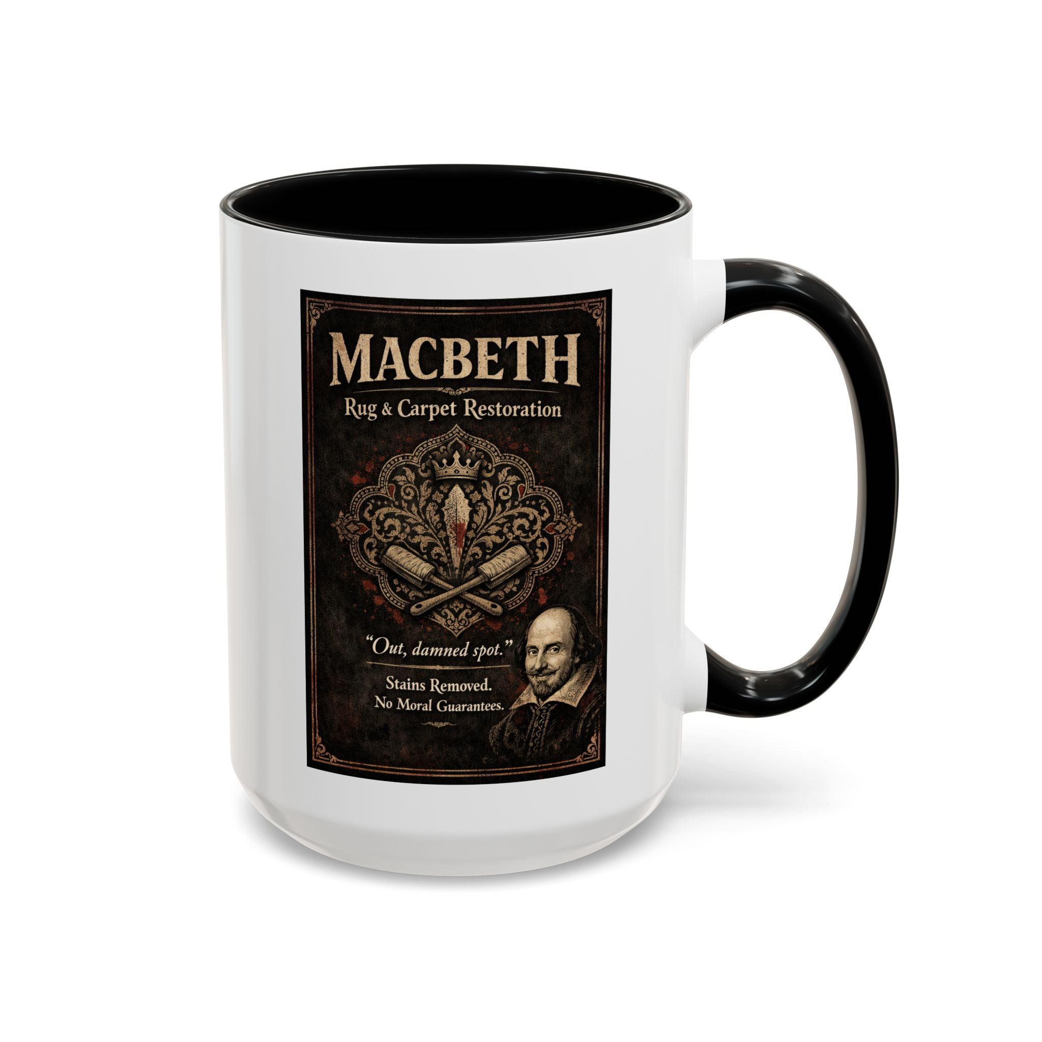 Macbeth Rug & Carpet Restoration Mug