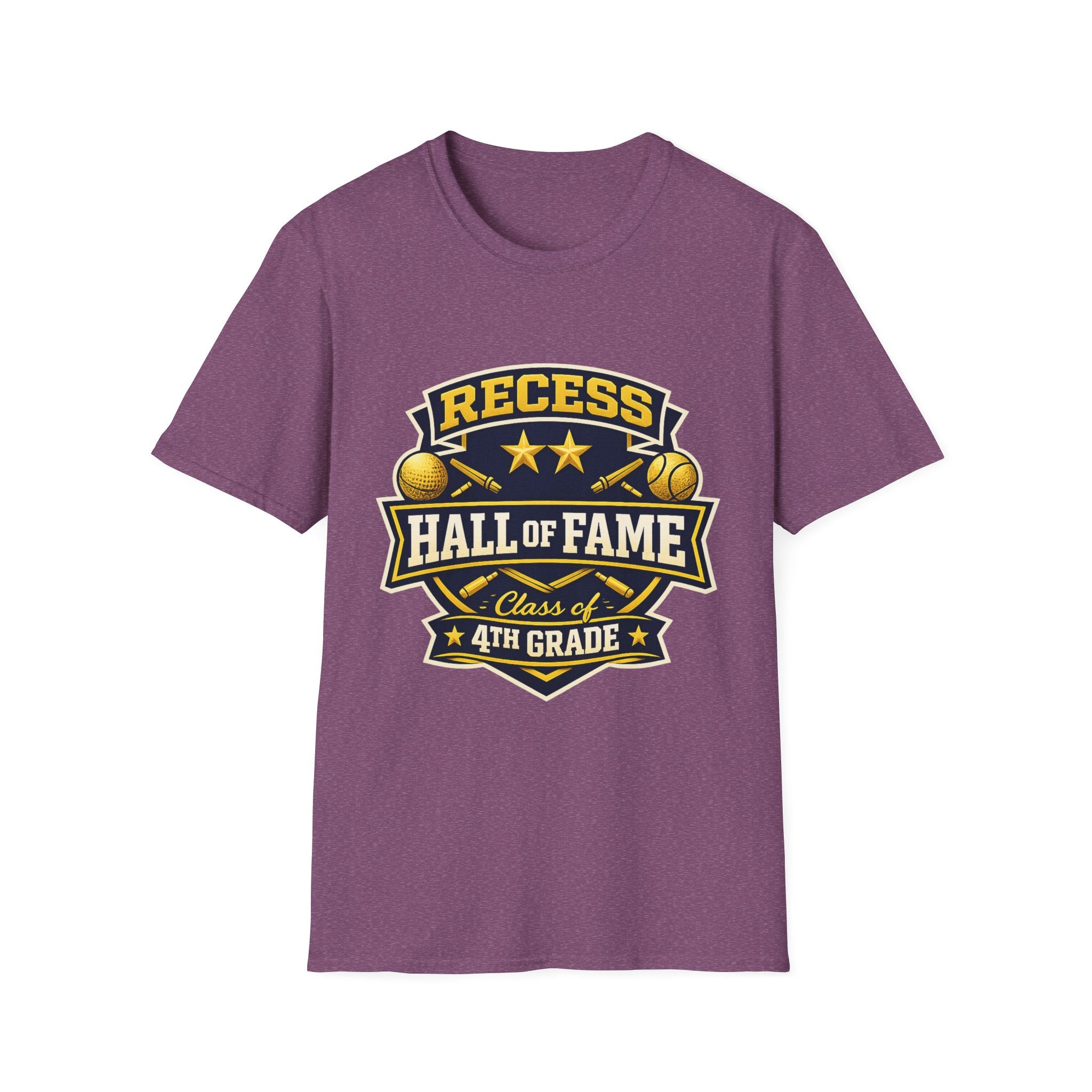 Recess Hall of Fame 4th Grade T-Shirt