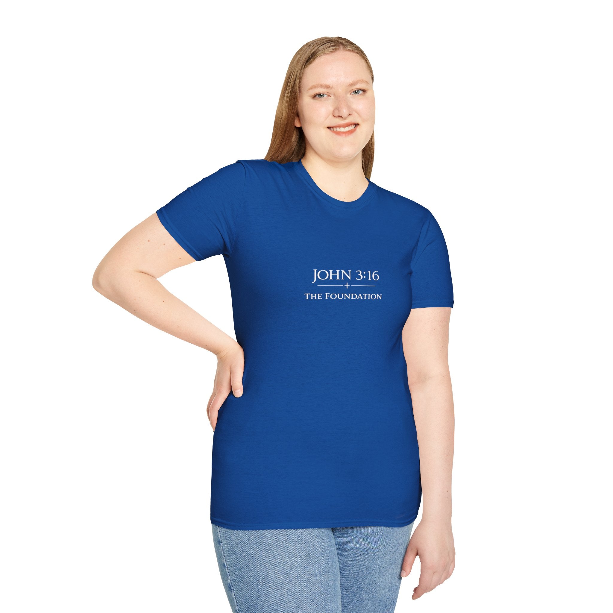 The Foundation — John 3:16 — In Plain Clothes Tee
