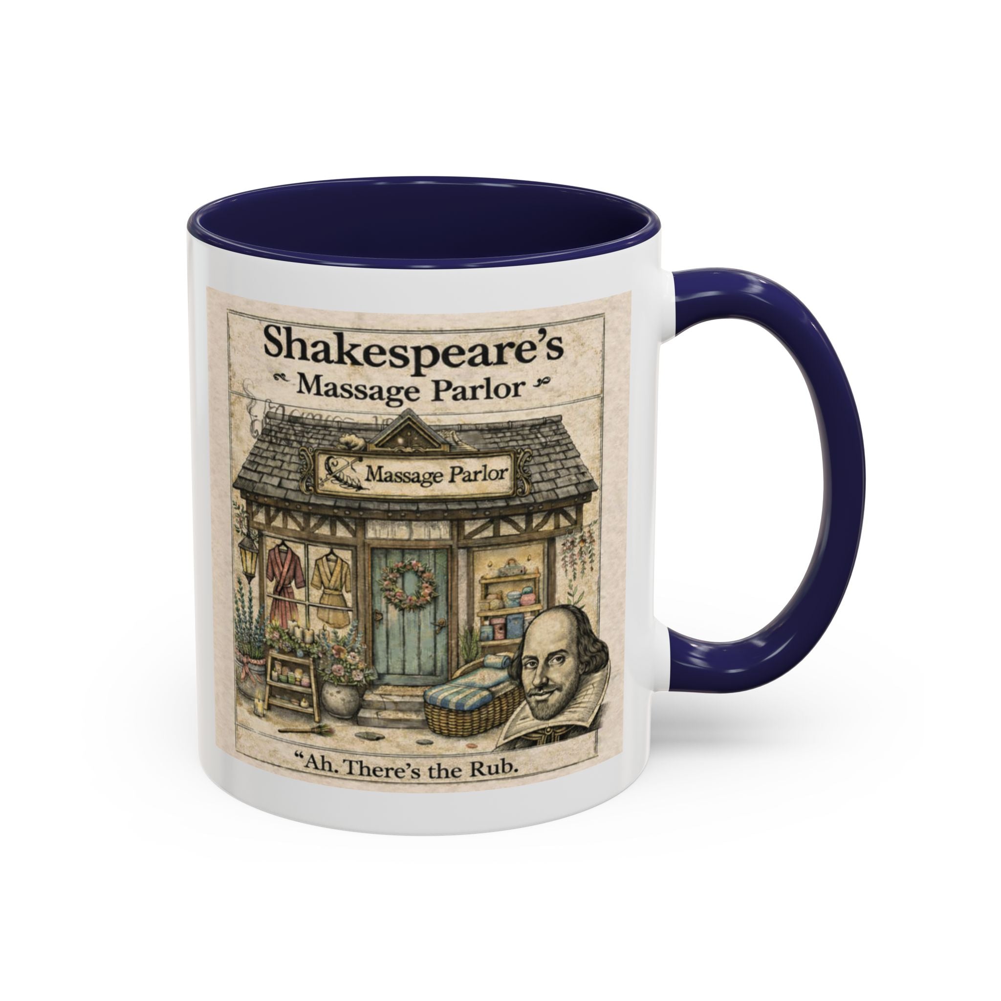 Shakespeare's Massage Parlor Mug