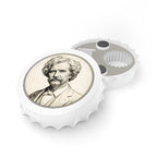 Vintage Mark Twain Bottle Opener — Literary Quote Gift