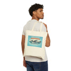 Melville Whale Watching Tours Canvas Carry-All -- Vintage Literary Humor