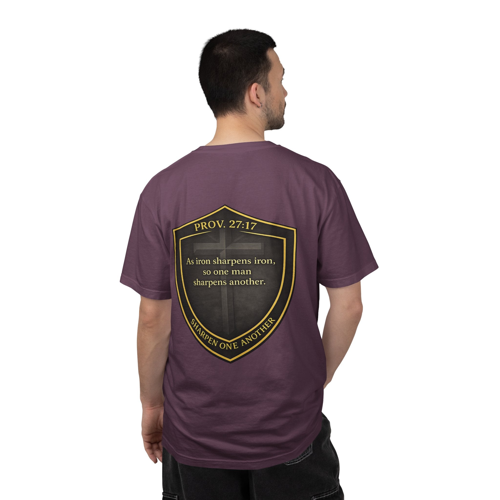 The Foundation — Proverbs 27:17 — In Plain Clothes Tee