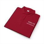 John 3:16 — Embroidered Polo  The Foundation Collection