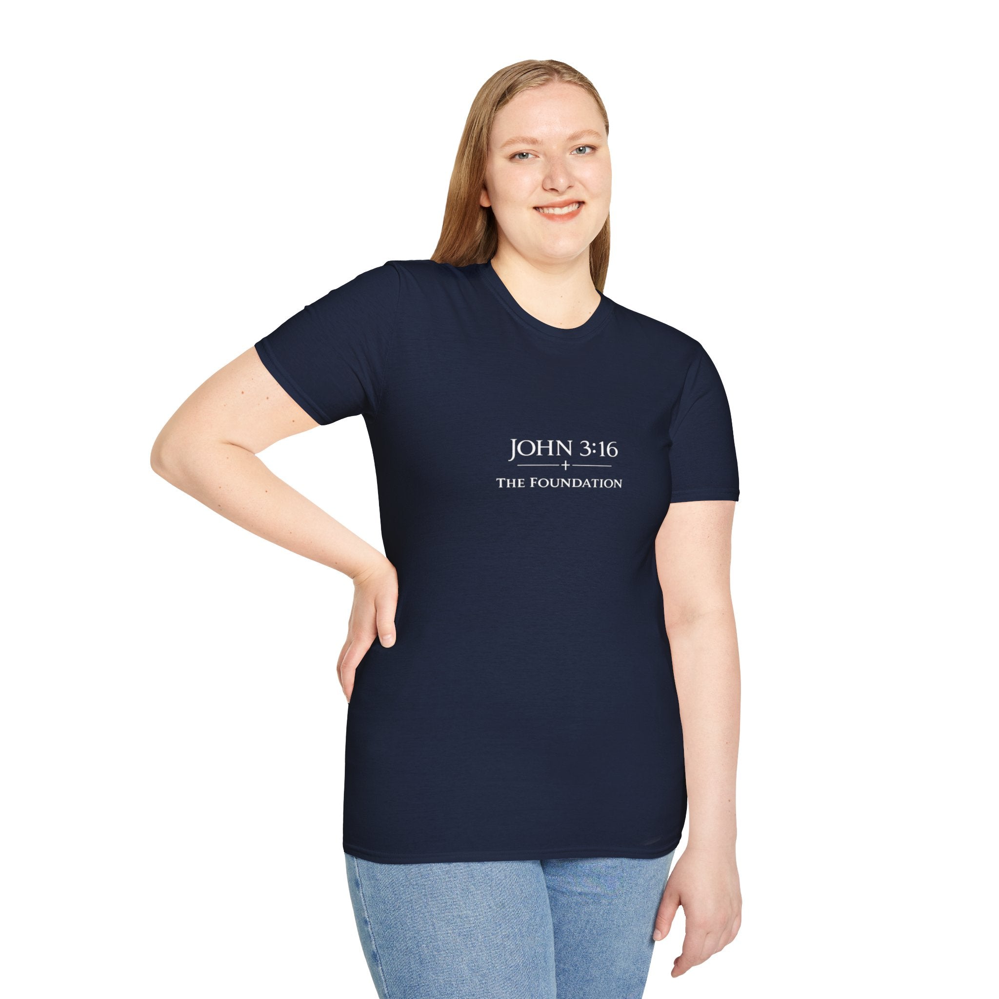 The Foundation — John 3:16 — In Plain Clothes Tee