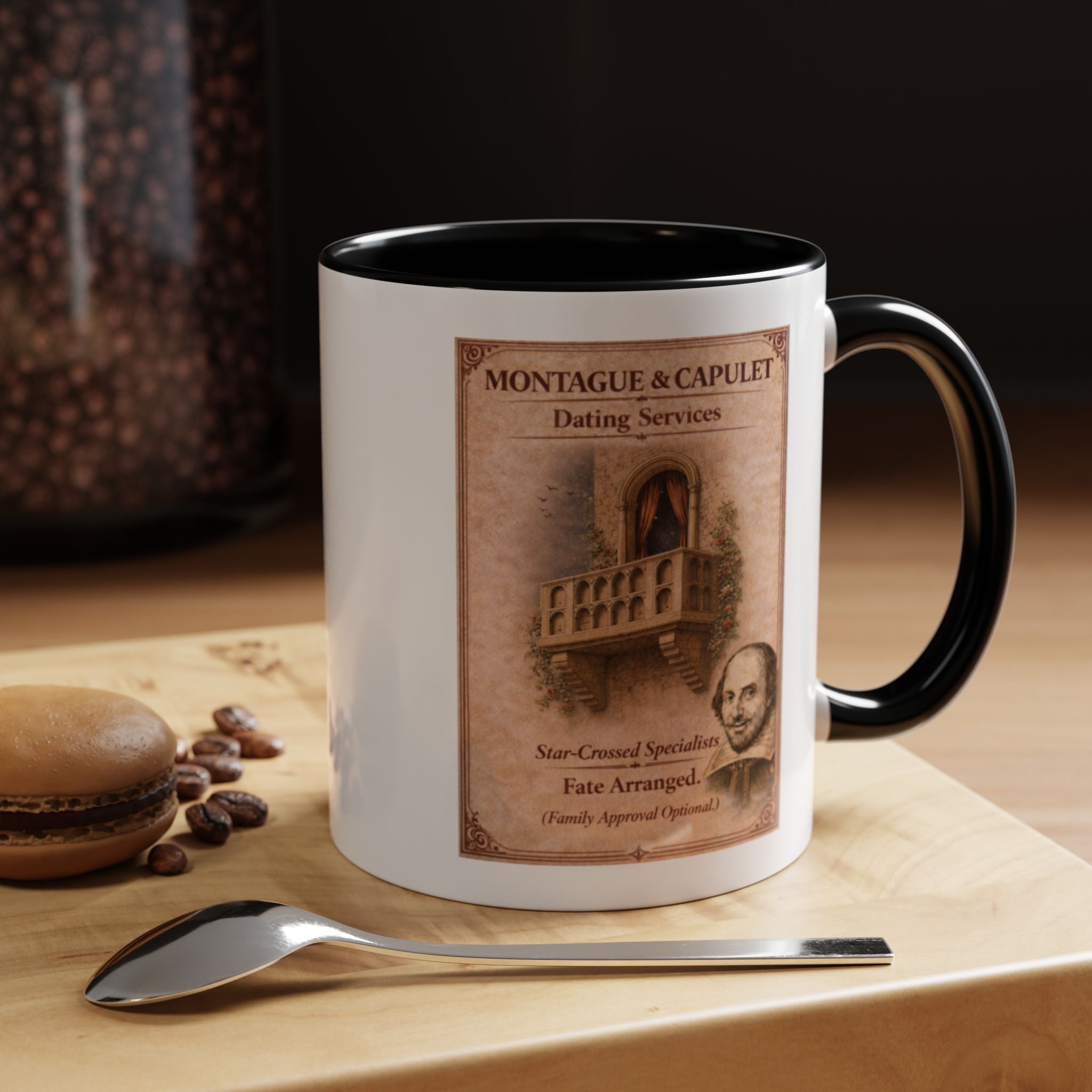 Montague & Capulet Dating Services Mug