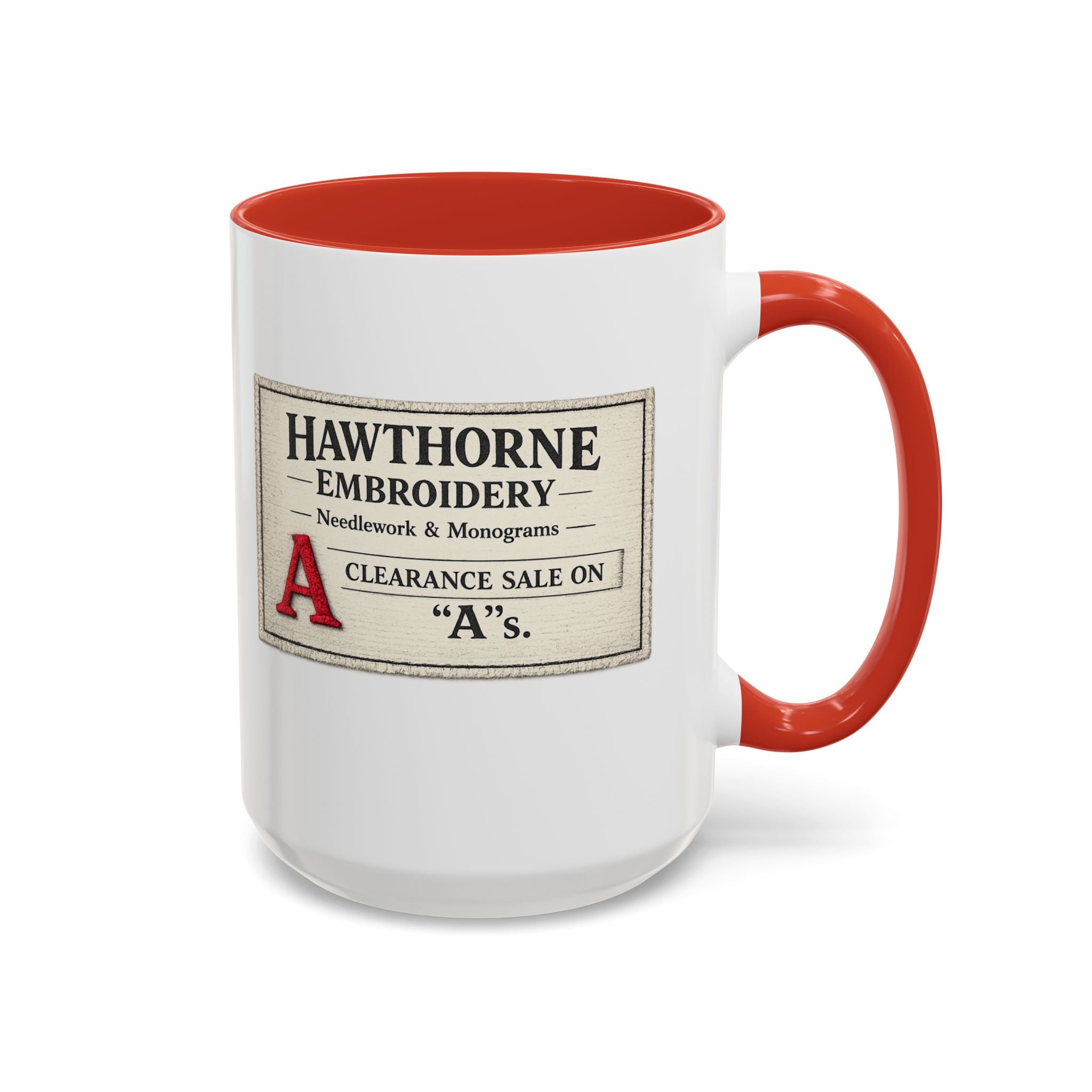 Hawthorne Embroidery Mug