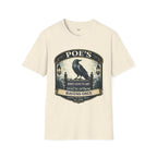 Poe’s Bird Sanctuary T-Shirt – Vintage Literary Humor Tee