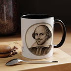 Shakespeare -- The Bard & Ol Bill -- Ceramic Mug