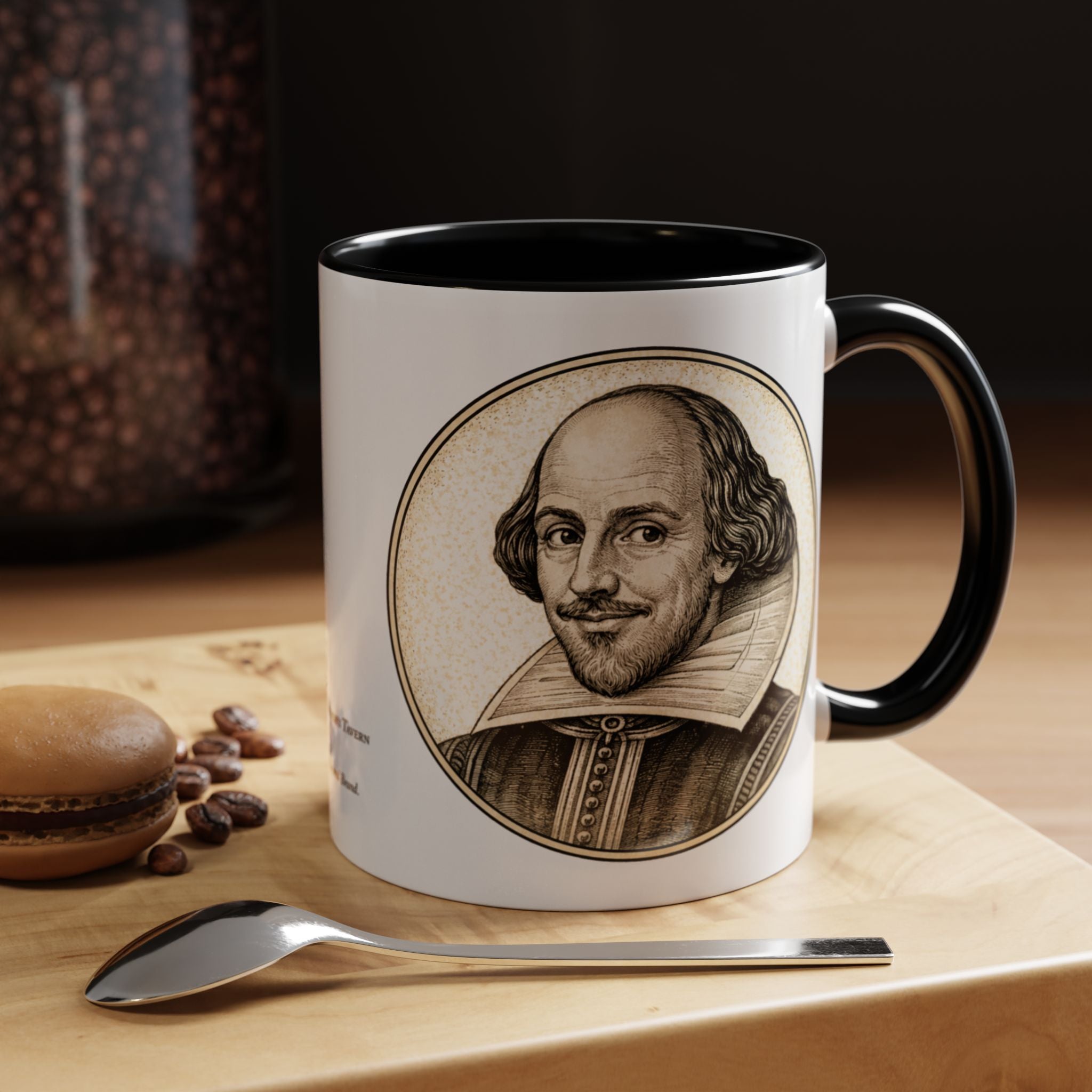 Shakespeare -- The Bard & Ol Bill -- Ceramic Mug