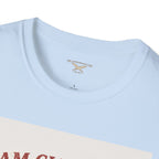 Sam Clemens’ Raft Rentals T-Shirt – Vintage Literary Humor Tee
