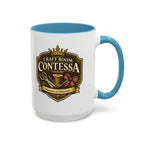Contessa Craft Room Coffee Mug — "Craft Room Contessa: Mistress of Materials" Accent Mug