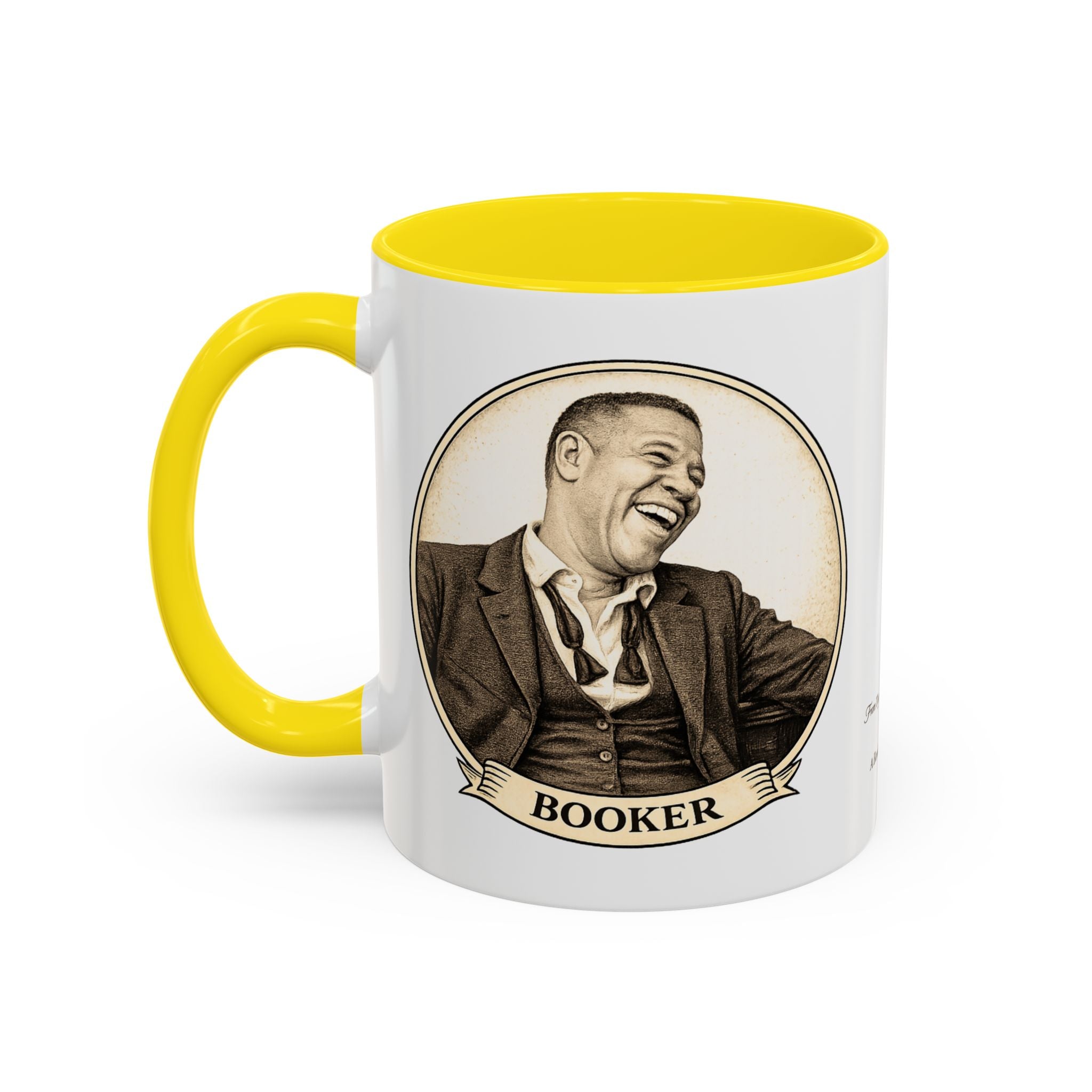 Washington -- The Thinker & Booker -- Ceramic Mug