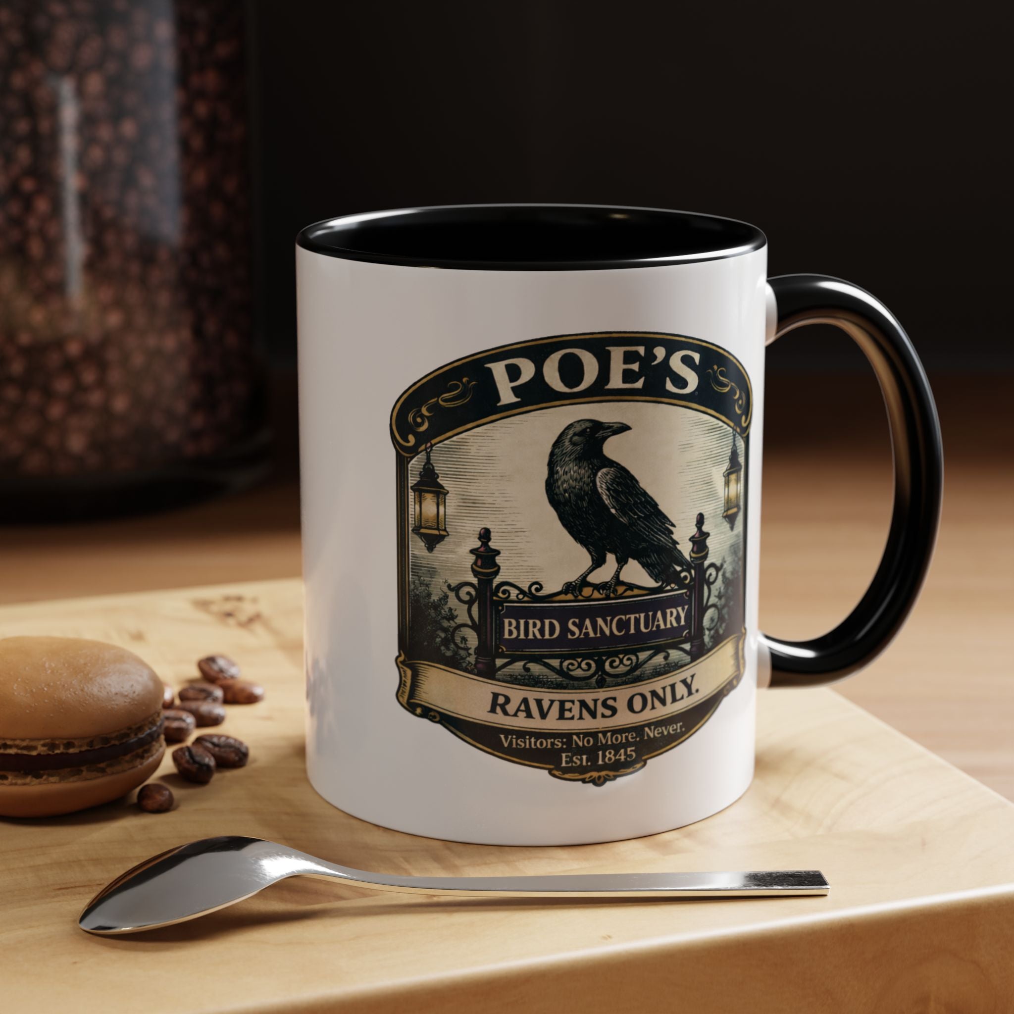 Poe's Raven Sanctuary Mug