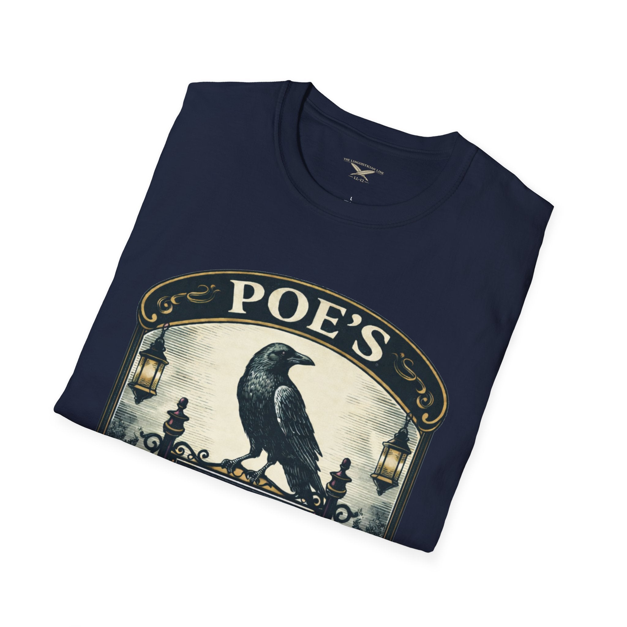 Poe’s Bird Sanctuary T-Shirt – Vintage Literary Humor Tee