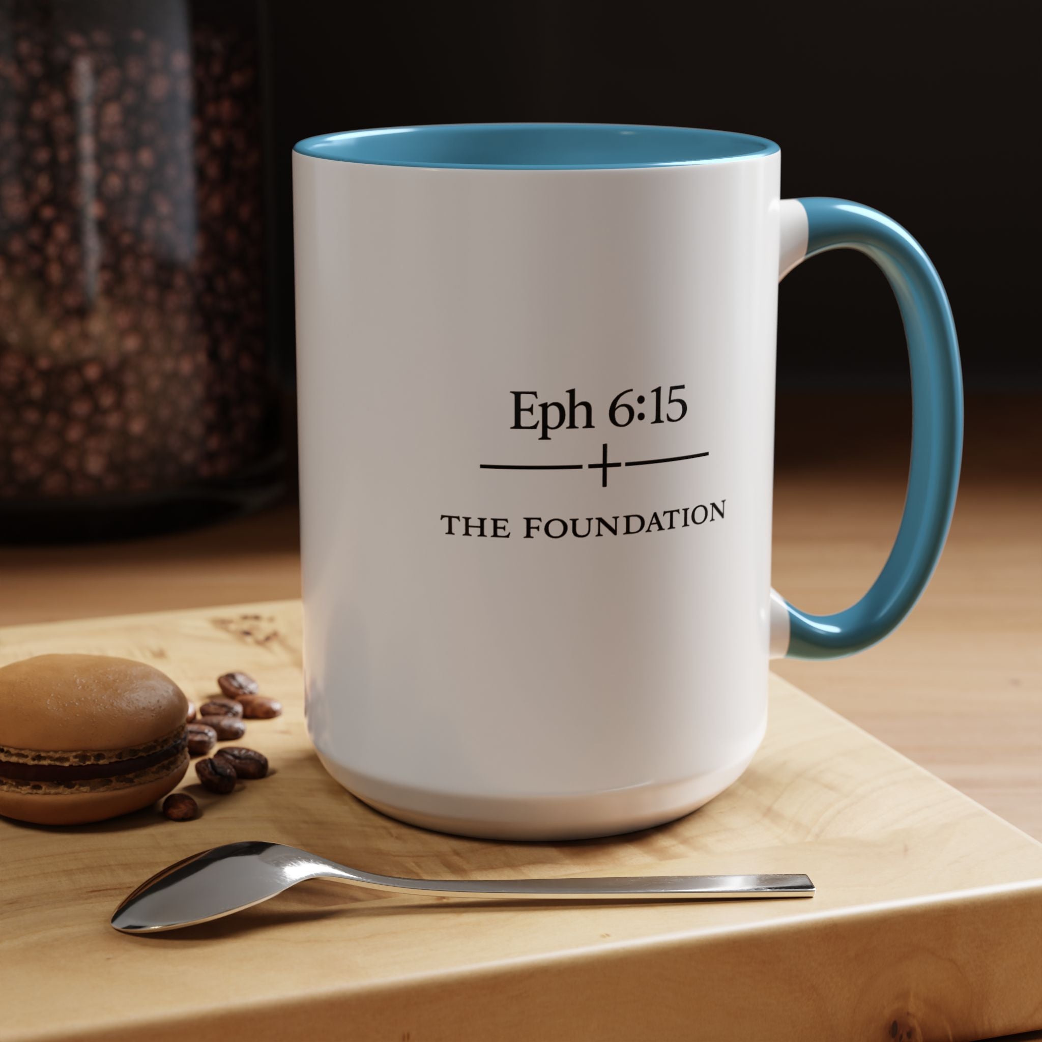 Ephesians 6:15 Coffee Mug — The Foundation Collection (15 oz)
