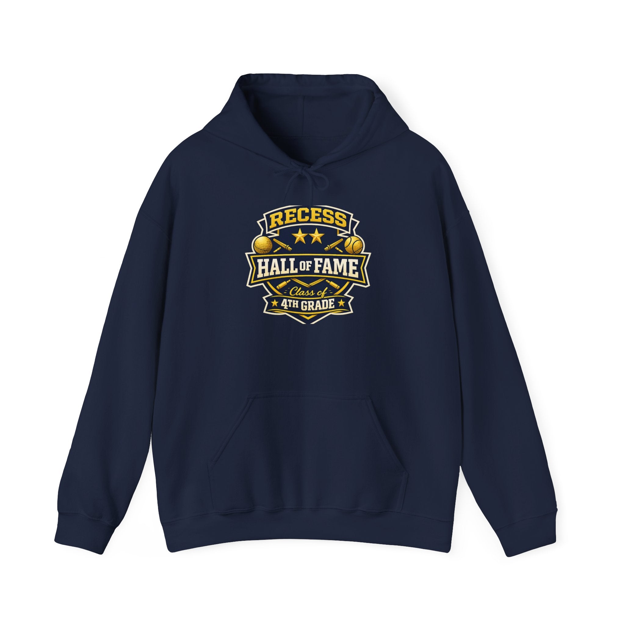 Recess Hall of Fame Hoodie -- Class of 4th Grade
