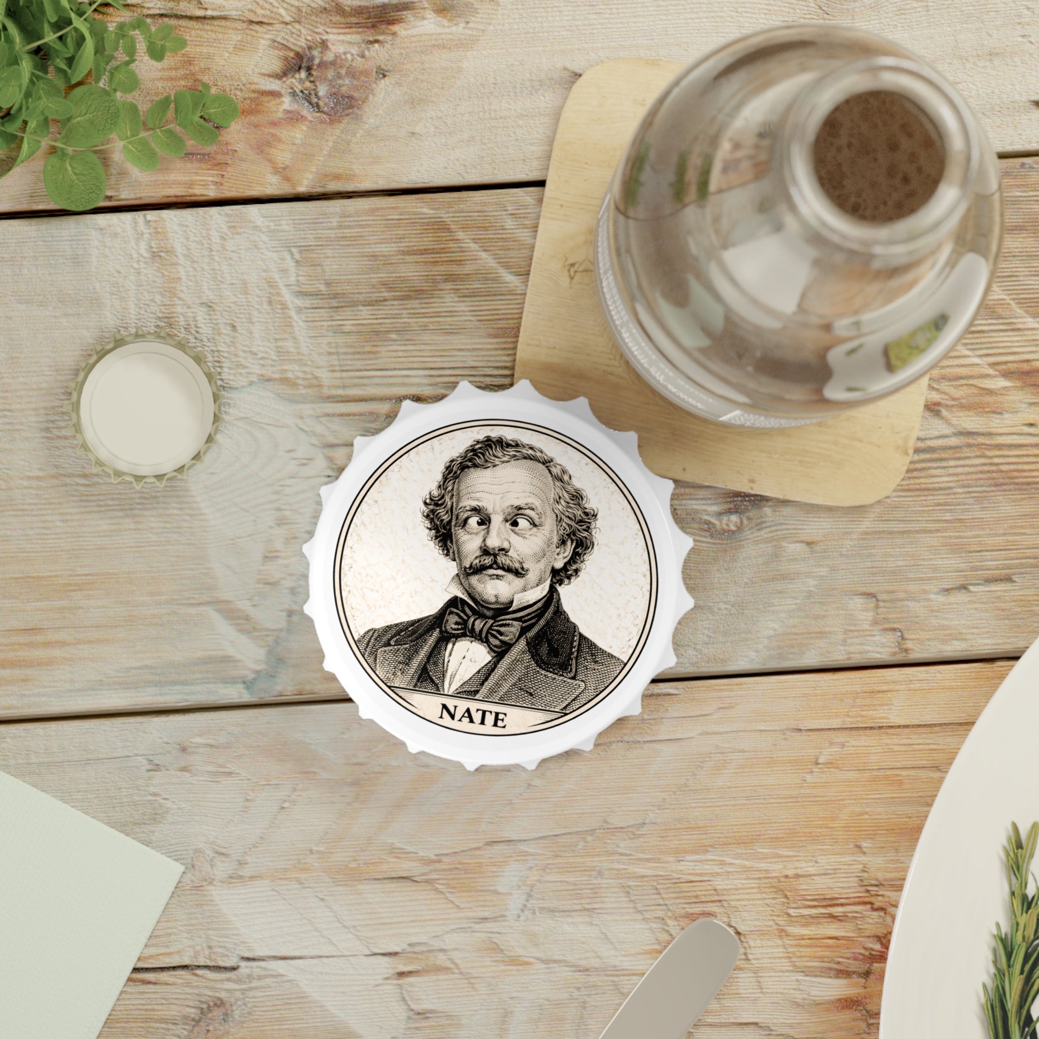 Crack One with Nate -- Magnetic Bottle Opener — The Author's Tavern